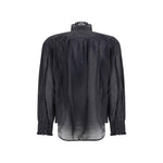 Marant Etoile Pamias Blouse 1728,72470364320,Black,Clothing,IT36 | XS,IT38 | S,Marant Etoile,New with tags,Shirts - Women - Clothing,Women,Women - Clothing Marant Etoile MA-HT0001FCB3J04E01BK-IT36 | XS