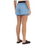 Comme Des Fuckdown Blue Polyester Short