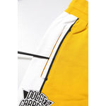 Dolce & Gabbana Yellow Cotton Printed Sweatpants Jogger Pants PAN76387-50
