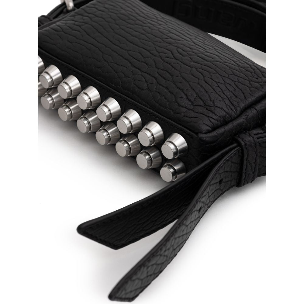 Alexander Wang Black Leather Shoulder Bag ALWA-8998676