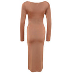 Tom Ford Orange Viscose Long TO-8876670-XS