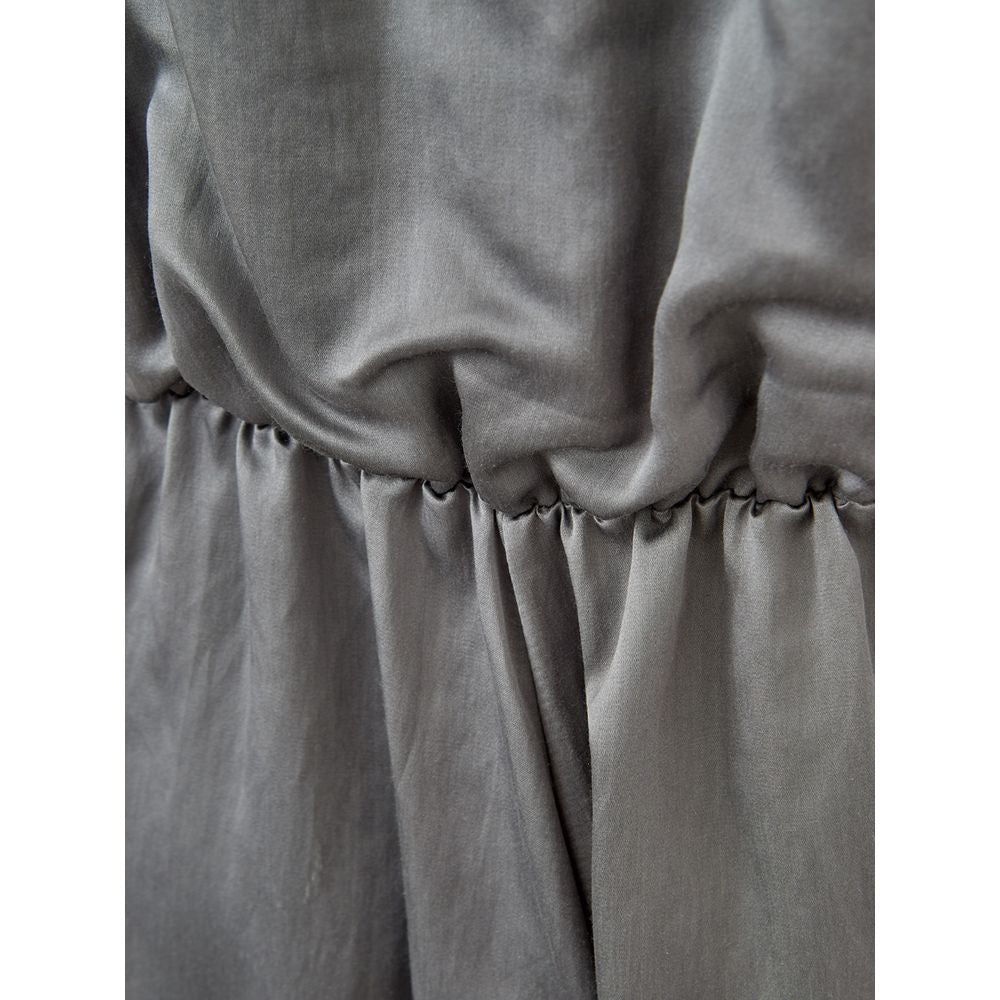 Lardini Gray Silk Long LA-1163662-IT40|S