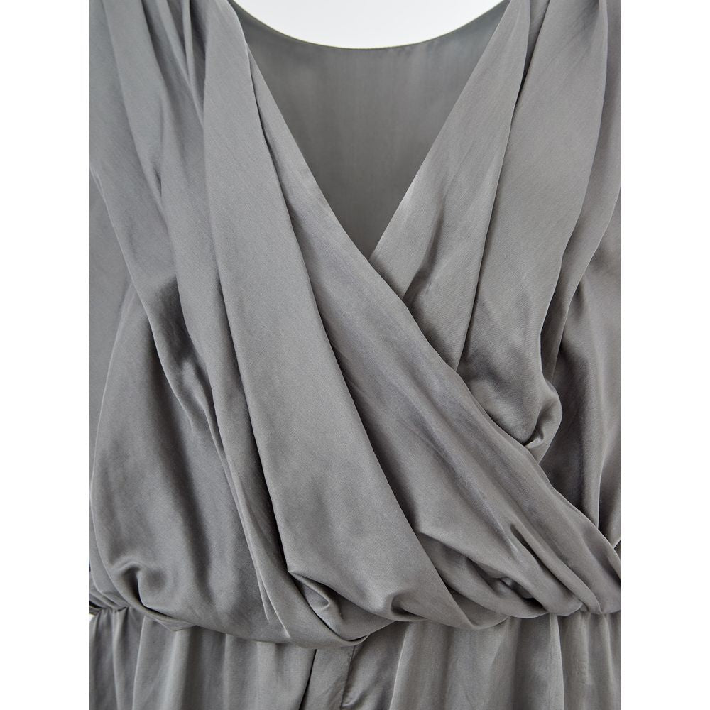 Lardini Gray Silk Long LA-1163662-IT40|S