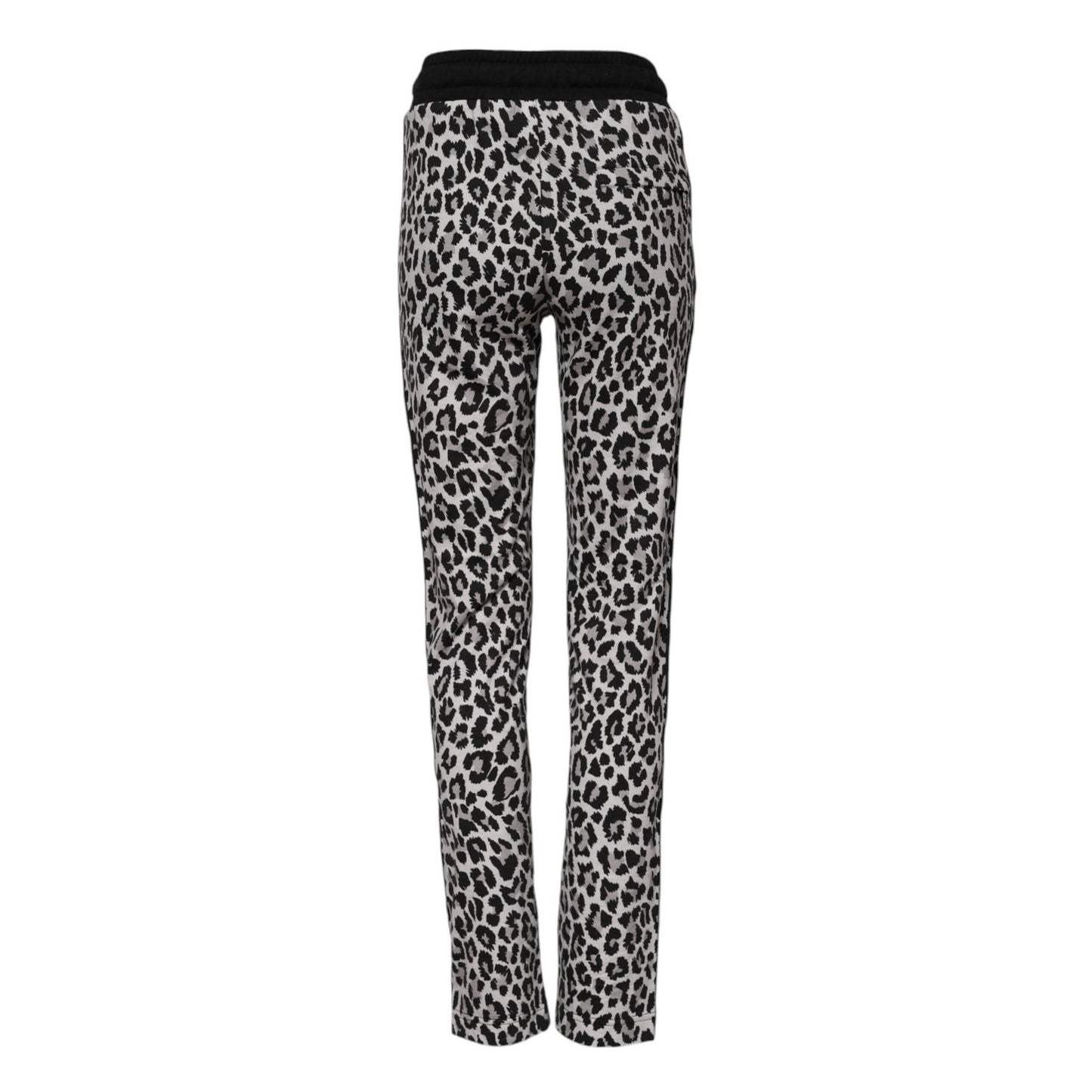 Dolce & Gabbana Multicolor Leopard #DGMillennials Jogger Pants PAN76252-36