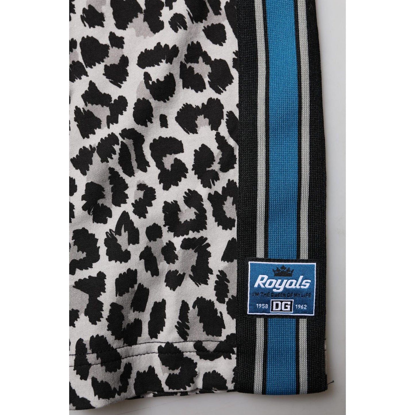 Dolce & Gabbana Multicolor Leopard #DGMillennials Jogger Pants PAN76252-36