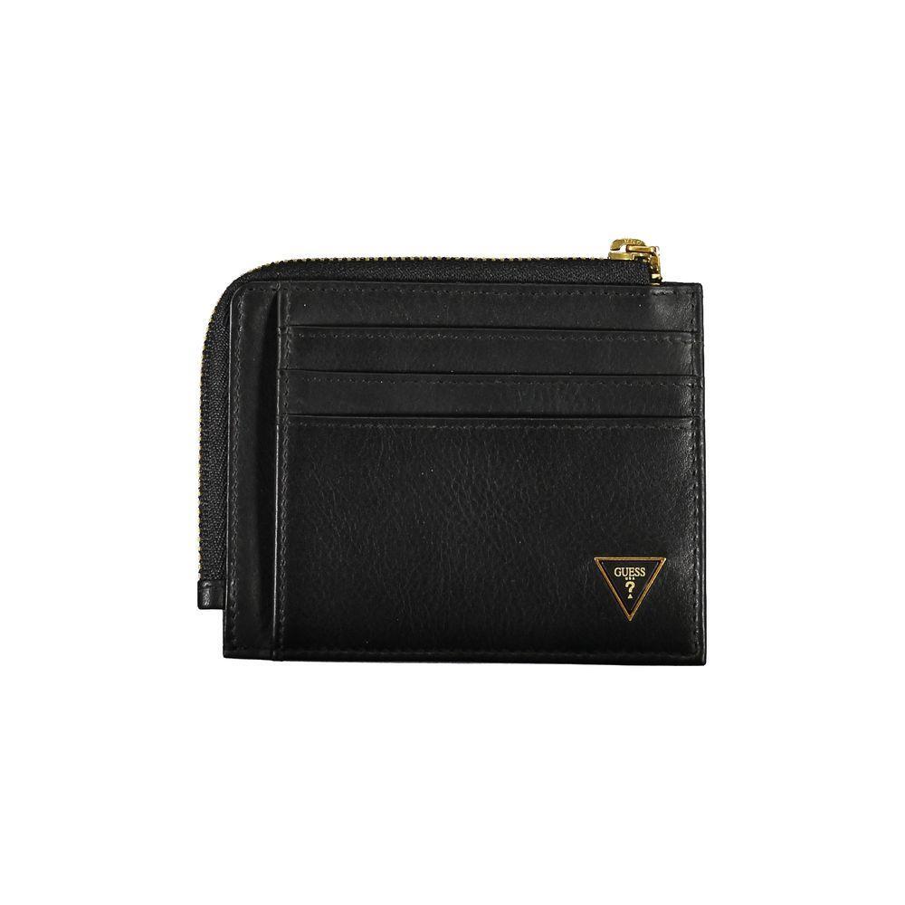 Guess Jeans Black Leather Wallet GU-26914