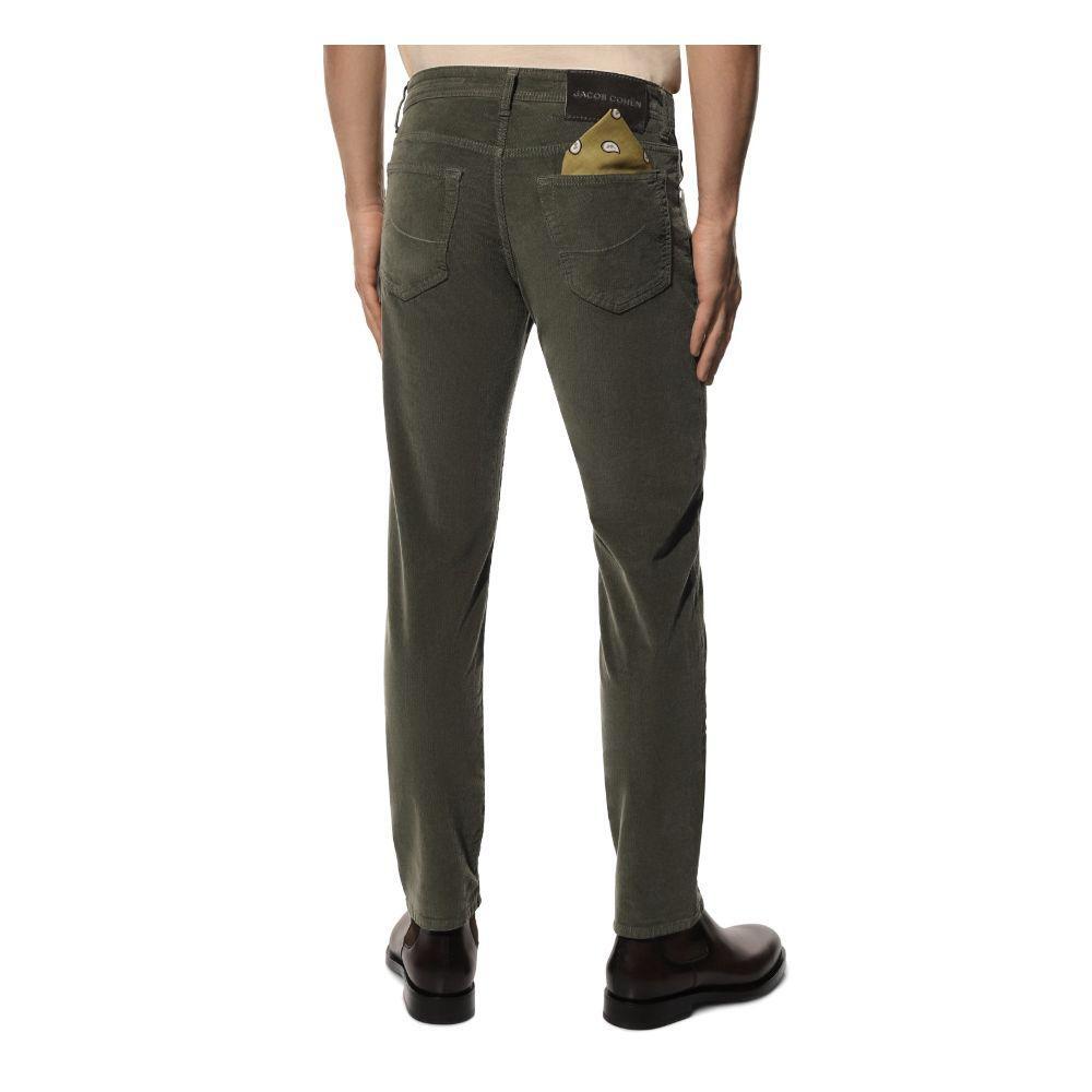 Jacob Cohen Gray Cotton Jeans & Pant JA-15739-W32