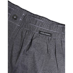 Dolce & Gabbana Gray Striped Cotton Regular Boxer Underwear BIK1709-3