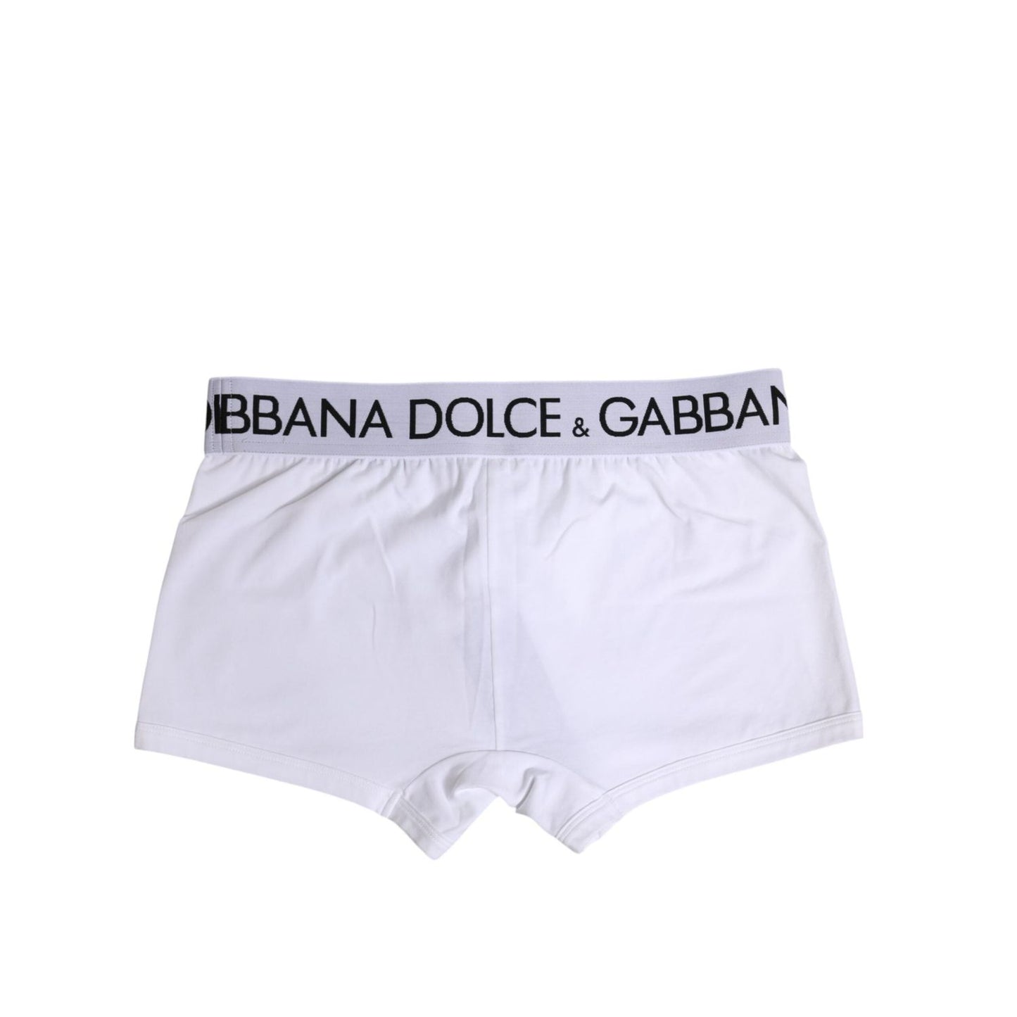 Dolce & Gabbana White Cotton Stretch Regular Boxer Underwear BIK1732-4
