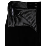 Dolce & Gabbana Black High Waist Fit Flared Midi Skirt SKI2148-46