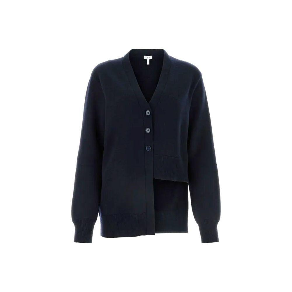 Loewe Asymmetric Cashmere Cardigan LO-8735508791508-M
