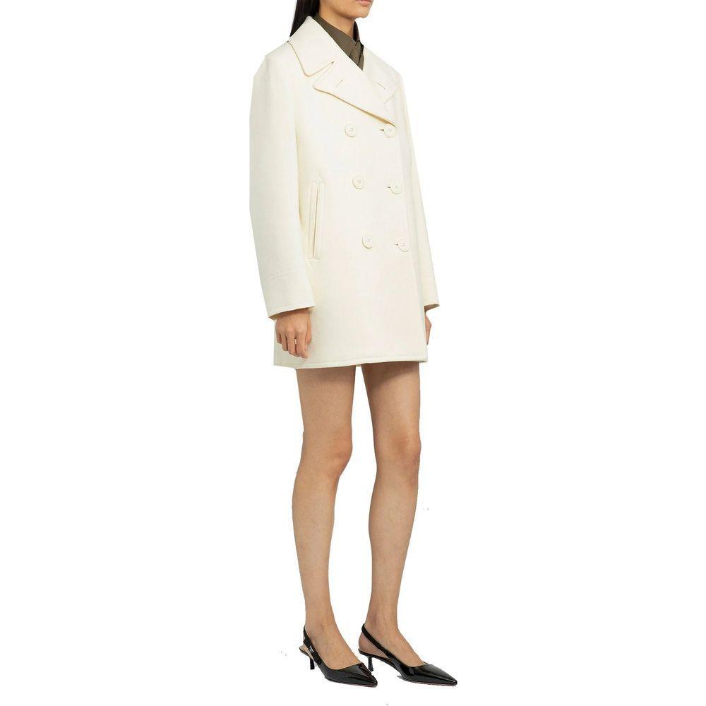 Prada Double-Breasted Wool Coat PR-8735543591124-44