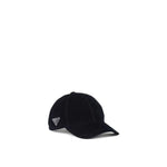 Prada Cotton Ribbed Hat PR-8735543296212-XL