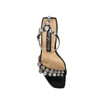 Sergio Rossi Leather Crystal Sandals SE-8735590351060-EU35/US5
