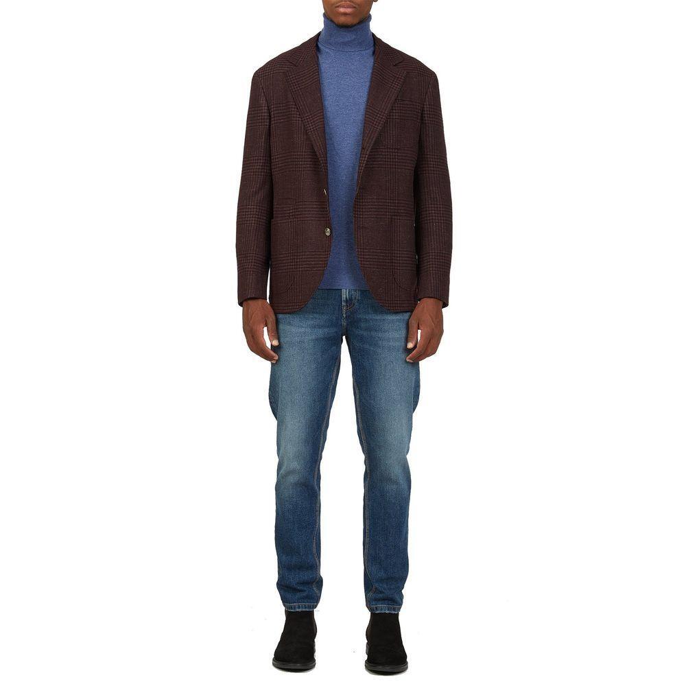 Brunello Cucinelli Tartan Wool Jacket BR-8736286998740-48 | M