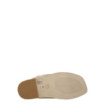 Stuart Weitzman Gold Leather Flat Sandals ST-8547212361993-EU36.5/US6.5