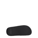 Versace Black Leather Slippers Sandals VE-8547404841225-EU35/US5