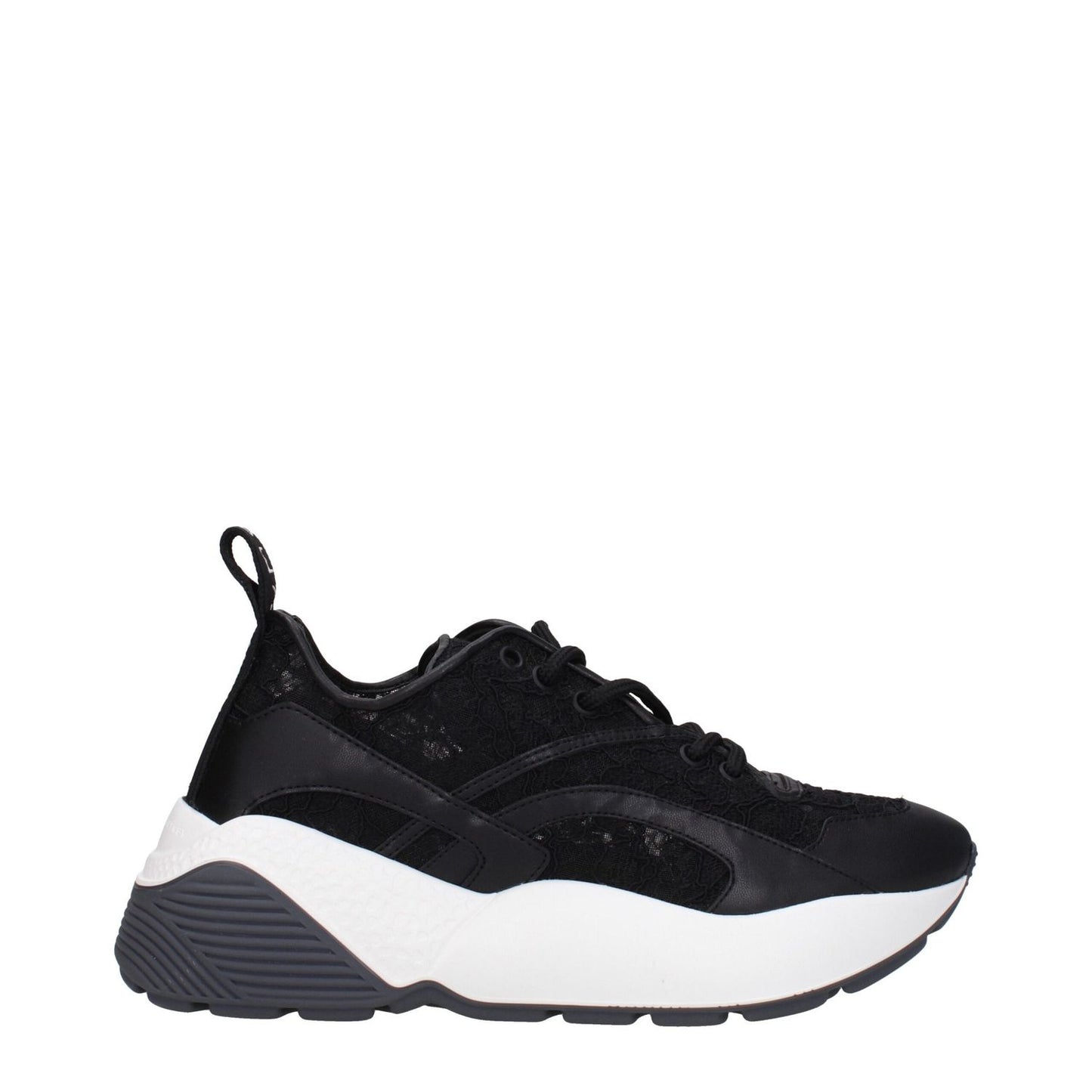 Stella McCartney Black Fabric Chunky Sneakers ST-8597782462729-EU38/US8