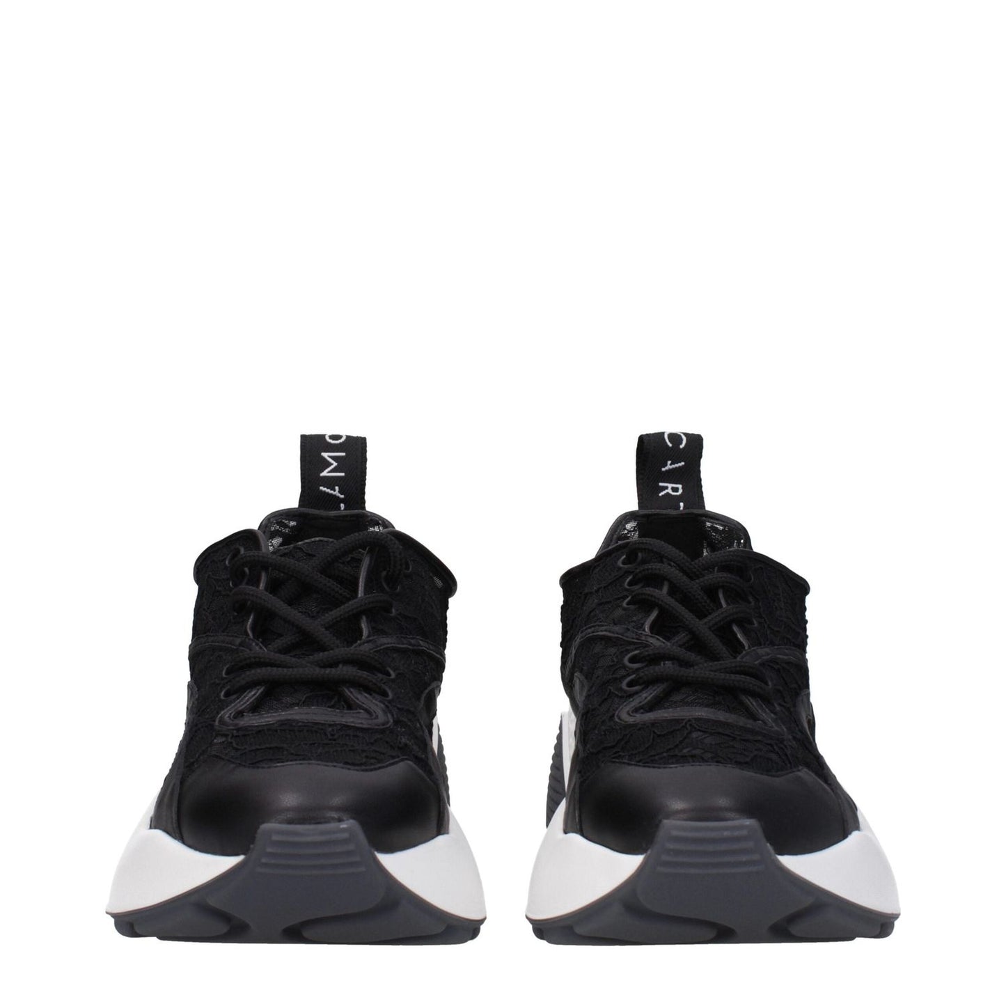 Stella McCartney Black Fabric Chunky Sneakers ST-8597782462729-EU38/US8