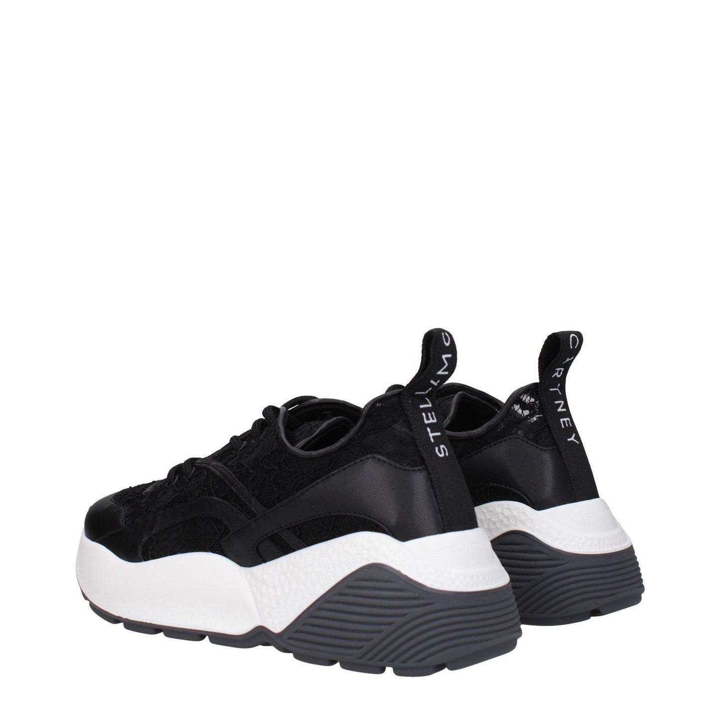 Stella McCartney Black Fabric Chunky Sneakers ST-8597782462729-EU38/US8
