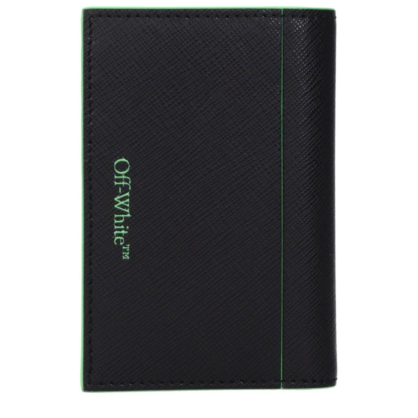 Off-White Black Leather Cardholders OF9282471002377BT