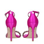 Stuart Weitzman Pink Satin Stiletto Heels Sandals ST-9289936109833-EU36/US6