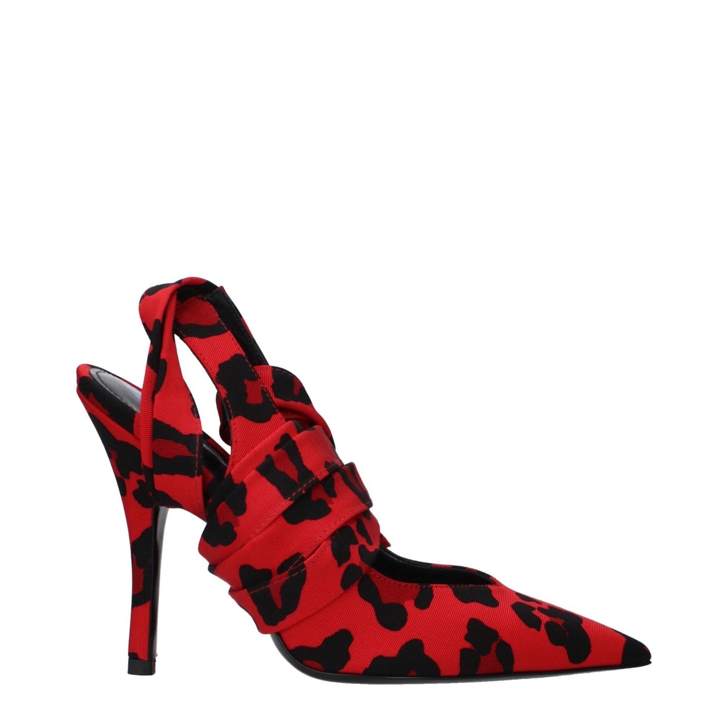 The Attico Red Fabric High Heel Pumps TH-10031372271881-EU36/US6
