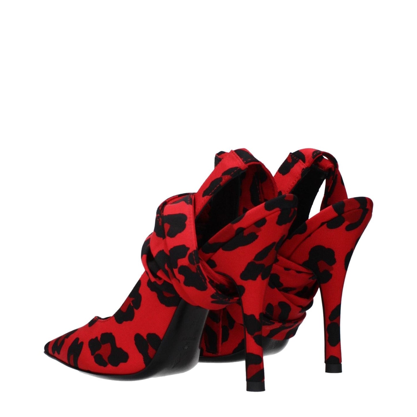 The Attico Red Fabric High Heel Pumps TH-10031372271881-EU36/US6