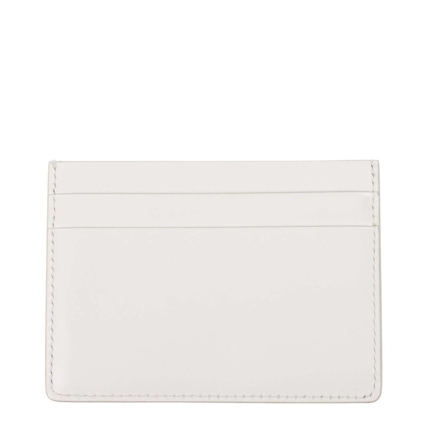 Jil Sander White Leather Cardholder