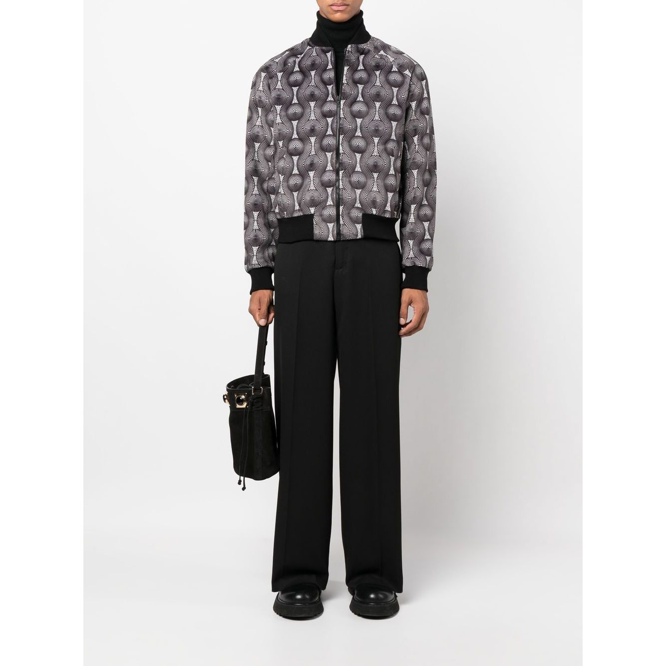 OZWALD BOATENG Coats Grey Jackets