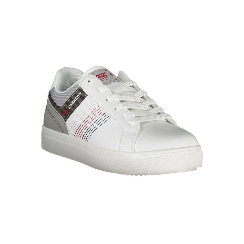 Carrera White Polyester Sneaker CA-21915-EU43/US10