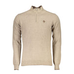 North Sails Beige Fabric Sweater NO-23347-XXL