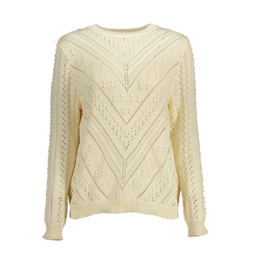 Kocca White Polyester Sweater KO-12354-S