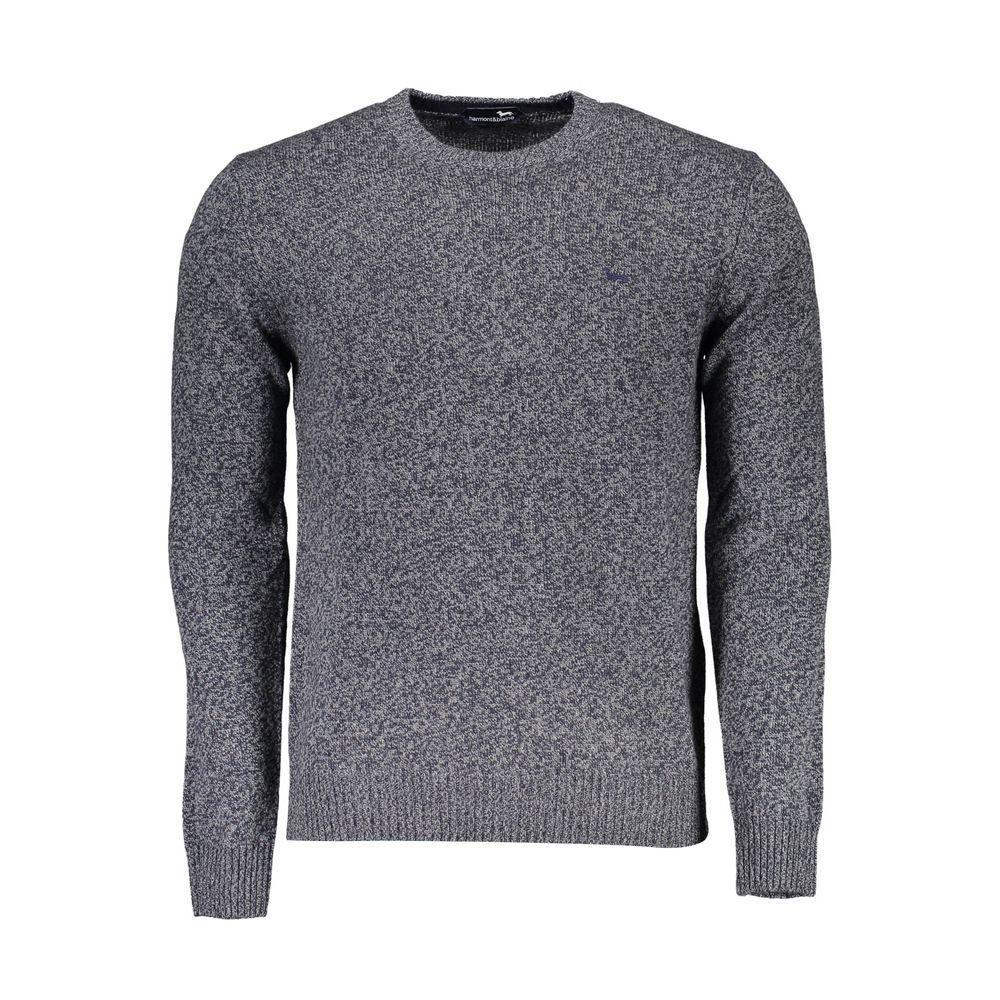 Harmont & Blaine Blue Wool Sweater HA-14204-XXL
