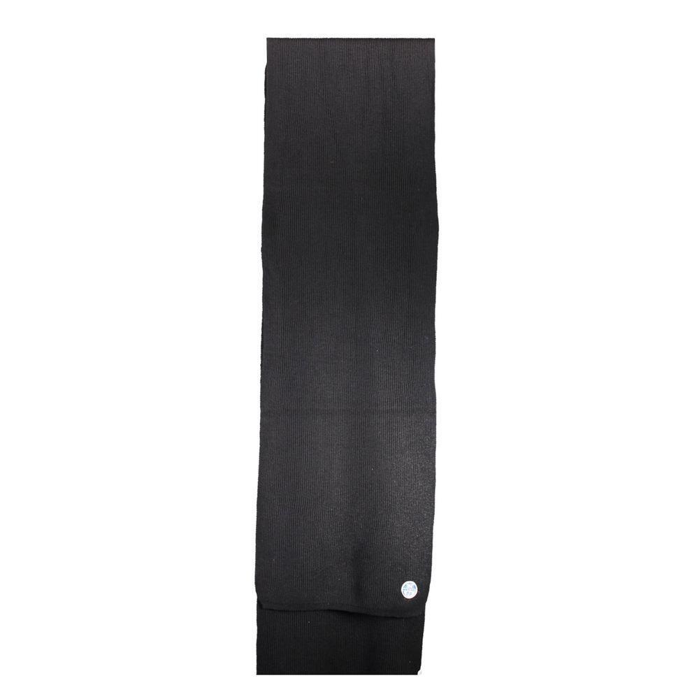 North Sails Black Cotton Scarf NO-16319