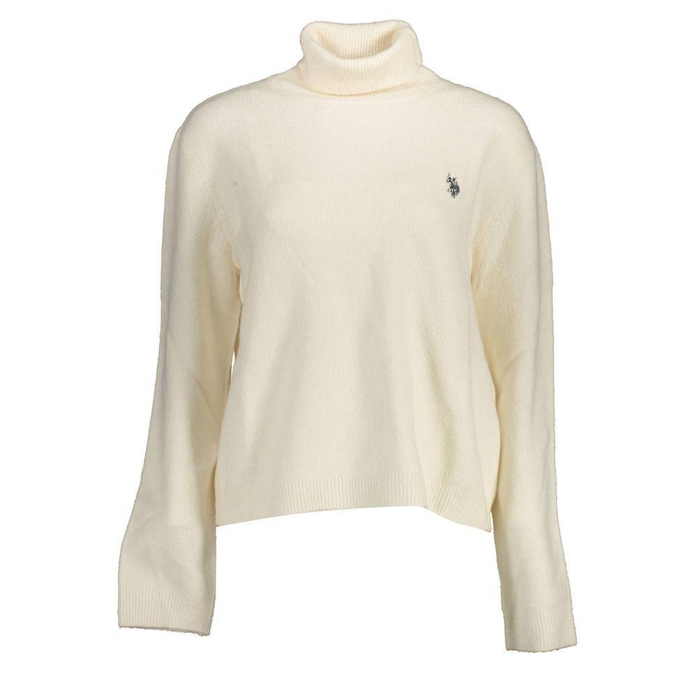 U.S. POLO ASSN. White Nylon Sweater US-16956-XL