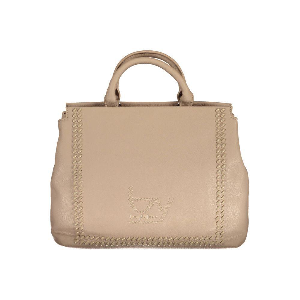 BYBLOS Beige Polyethylene Handbag BY-17014