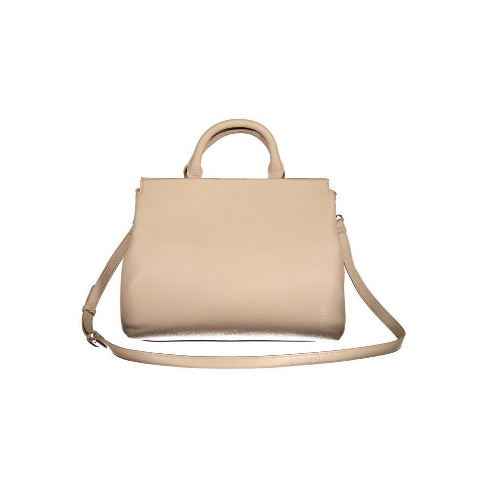 BYBLOS Beige Polyethylene Handbag BY-17014
