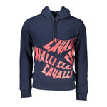 Cavalli Class Blue Cotton Sweater CA-21270-S