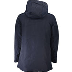 Woolrich Blue Cotton Jacket WO-24360-XXL