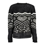 Desigual Black Polyester Sweater DE-24885-M