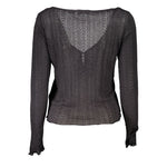 Guess Jeans Gray Viscose Sweater GU-27984-XS