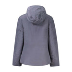 K-WAY Blue Polyamide Jackets & Coat KW-34158-S