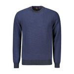 Hugo Boss Blue Cotton Sweater BO-34617-M