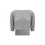 Extreme Cashmere Marianne Sweater EX-42200301TU01GREY-ONE SIZE