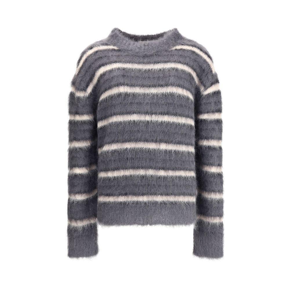 Marni Striped wool mohair Sweater MA-GCMG0161Q0UFU174RGN77-IT46 | S