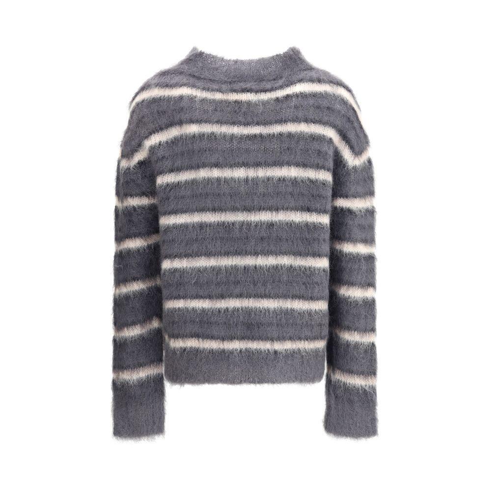 Marni Striped wool mohair Sweater MA-GCMG0161Q0UFU174RGN77-IT46 | S