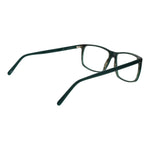 Andy Wolf Green Unisex Glasses Frame in acetate, full-rim rectangle style with 57-14-145 size, ideal for both men and women.