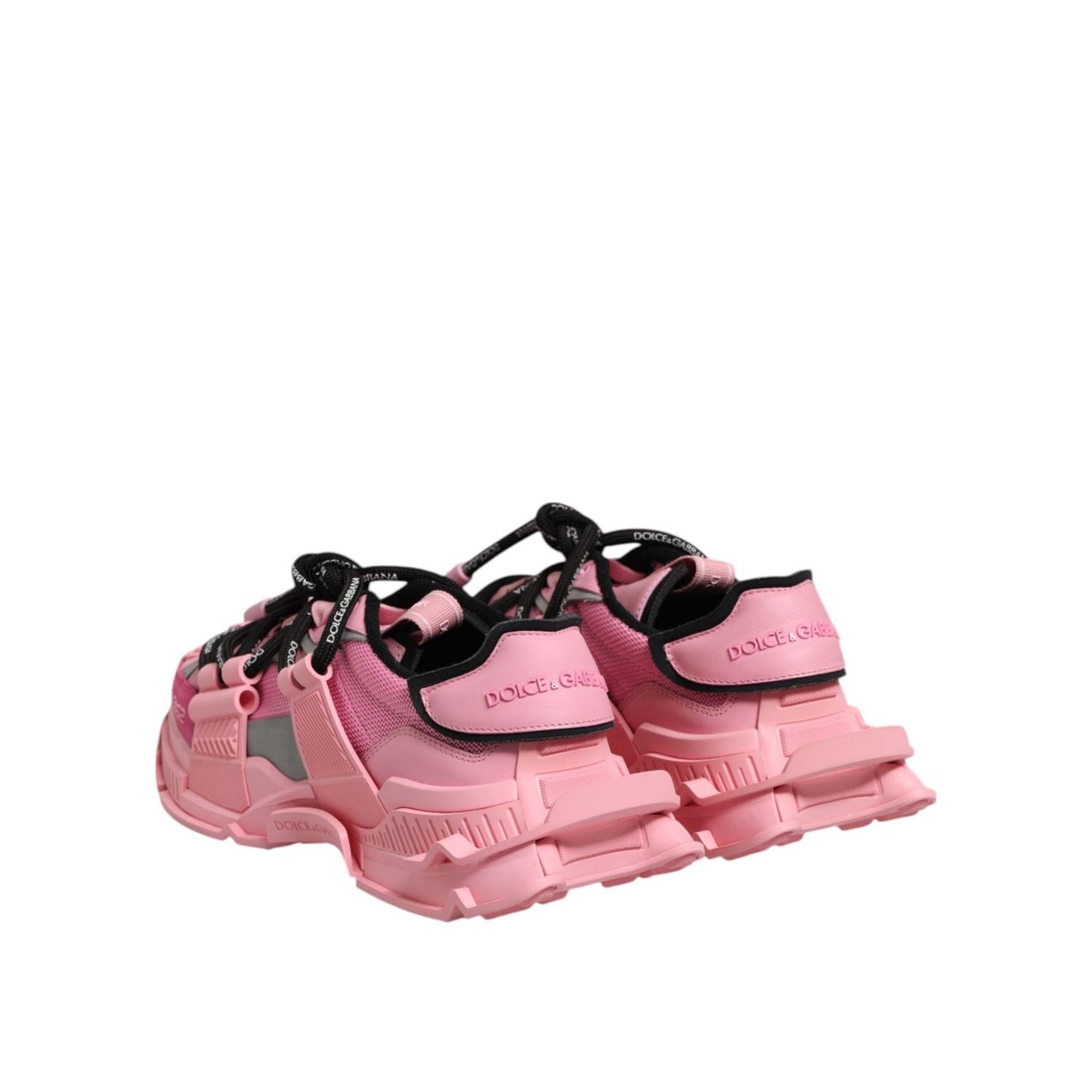 Dolce & Gabbana Pink Low Top Space Women Sneakers Shoes LA12901-35