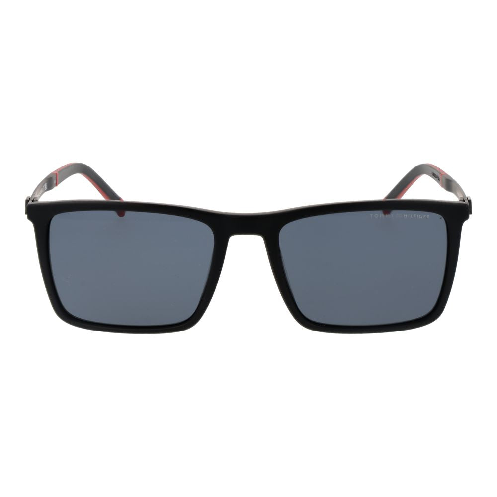 Tommy Hilfiger Black Men Sunglass